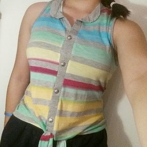 Multi colored Medium shirt